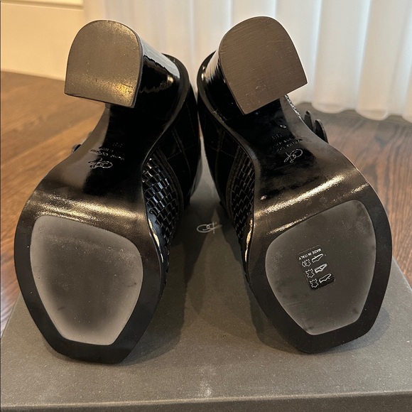 Proenza Schouler Black Open Toe High Heel Booties Size 38 NIB - Picture 6 of 15